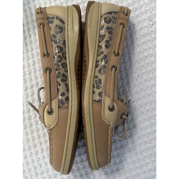 Sperry Top Sider Angelfish Loafers Women’s Size 10 M Boat Shoes Tan Sand NIB - Picture 4 of 8